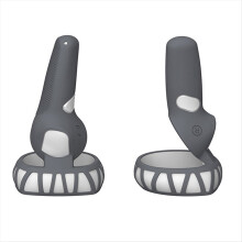 VR Accessories Non-Slip Protective Cover for Neo 3 Touch Controller Silicone Case Neo3 Headset Gray