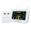 Multi-Function Color Screen Digital Weather Station Radio Clock with Wireless Outdoor Sensor White (EU) 1