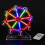 DIY Electronic Kit LED Rotating Skyscraper Wheel Flashing Soldering Project Practice 10 Kinds Mode Remote 6