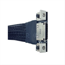 For M.2 to Oculink 4i Extension Cable Desktop M2 Mkey NVME SFF8611 Adapter Cord PCIe 4.0 X4 Gen4 Silver Plated 20cm
