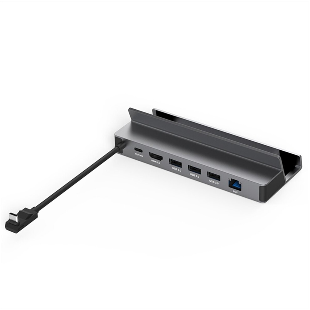 6 In 1 Usb C Hub Docking Station For 4K 60Hz Rj45 Pd100w Dock Ally 4853162210987