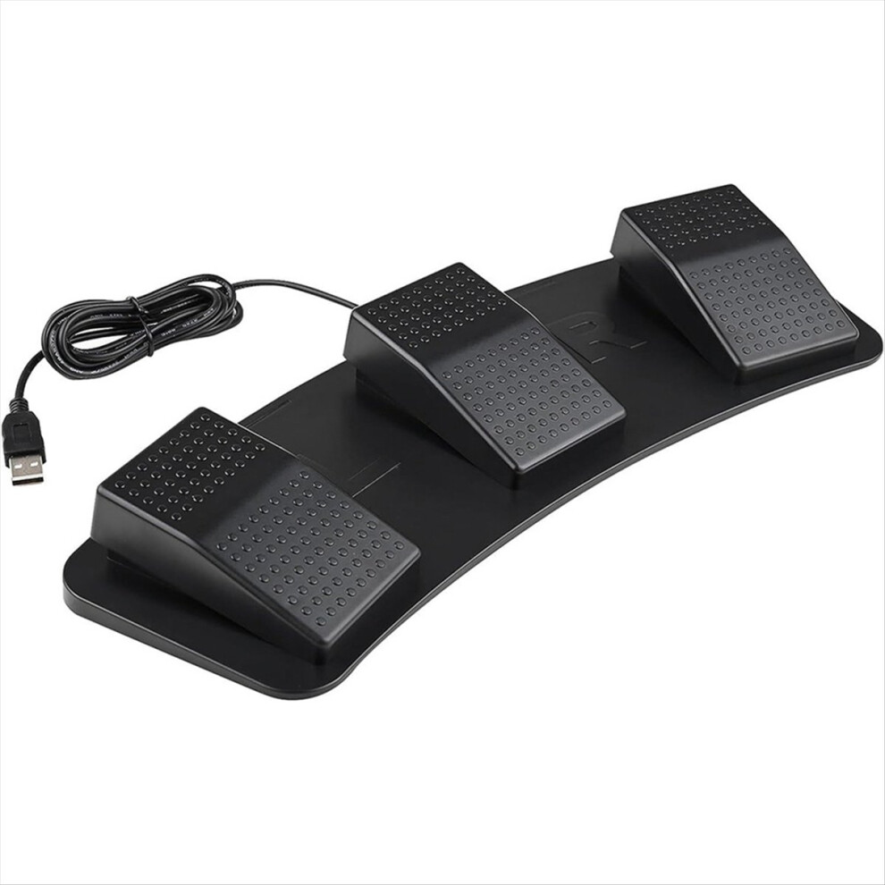 Fs23-Pm Usb Triple Foot Switch Multifunctional Customized Pedal Mechanical For Image Acquisition Music Game 4853162209554