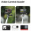 1/4 Adapter Tripod for Action 5 Pro Gopro13 GO/ Camera Adjustable Angle Base 7