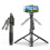 Mobile Bluetooth Wireless Selfie Stick Tripod Foldable Monopod for Smartphone S Balanced Stable Real-Time 10
