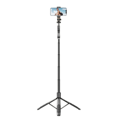 Mobile Bluetooth Wireless Selfie Stick Tripod Foldable Monopod for Smartphone S Balanced Stable Real-Time 1