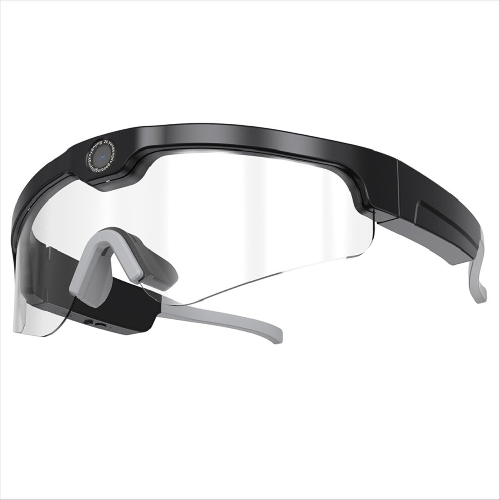 Hd Intelligent Mini Camera Sunglasses, Windproof Semi Open Bluetooth Speakers, Sports Outdoor And Call,B 4853162216132