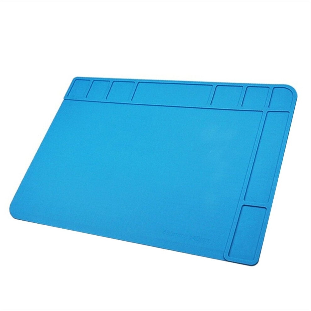 Silicone Soldering Mat High-Temperature Resistance, Anti-Static ESD Rework Platform for Desoldering Repair,Type:508-image-OPC-PMGM7GY-NEW