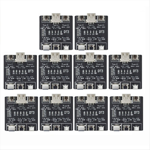 DT3 Data Cable Detection Board USB Tester for IOS Android Type-C Micro-Type Short Circuit Switch Test