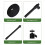 Hose Desktop Webcam Stand Adjustable Metal Desk Tripod Streaming Support with Sturdy Mount Base 9