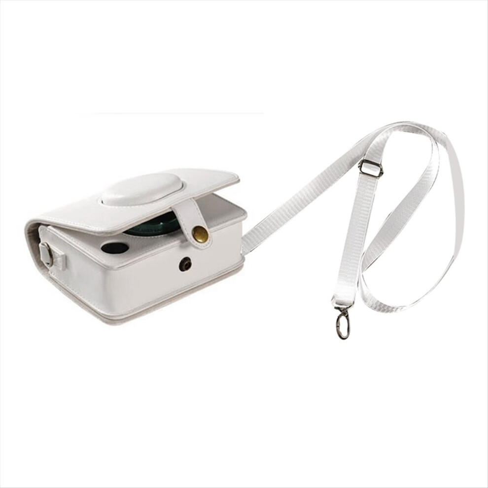 PU Leather Camera Bag for Mini Protective Case with Shoulder Strap Accessory Storage B-image-OPC-PMGM7VV-NEW