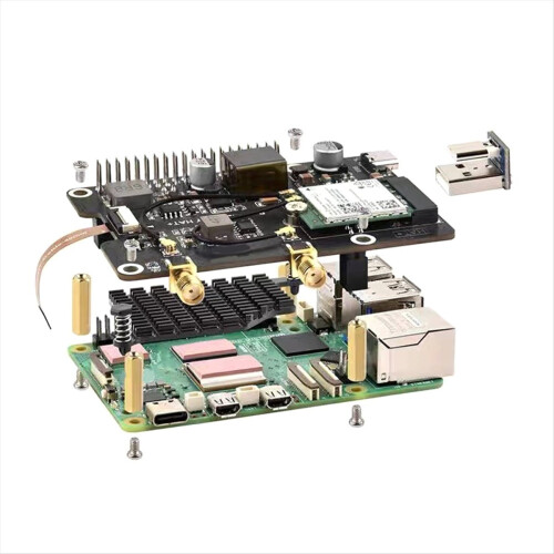 PCIe to M.2 E KEY Adapter with PoE Function for 5 Compatible NGFF (M.2 Key) Wireless NIC 2