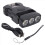 MINI USB Rechargeable LED HeadLight Portable Tail Super Bright Camping Lantern 1