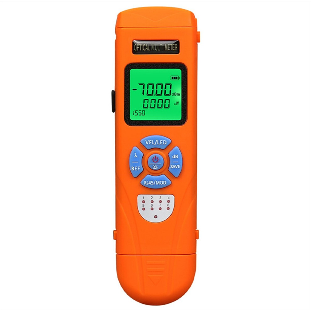 Rechargeable In-One Mini Optical Power Meter Visual Fault Locator Network Cable Test Fiber Tester Vfl 30Mw 4853162223307