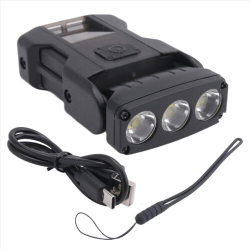 MINI USB Rechargeable LED HeadLight Portable Tail Super Bright Camping Lantern 1