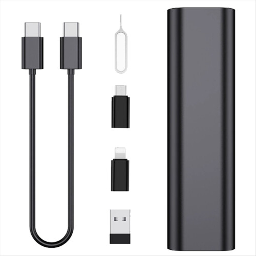 PD60W USB C to Type Cable Fast Charging Travel Multi Functional Adapter SD Card Storage Box 1