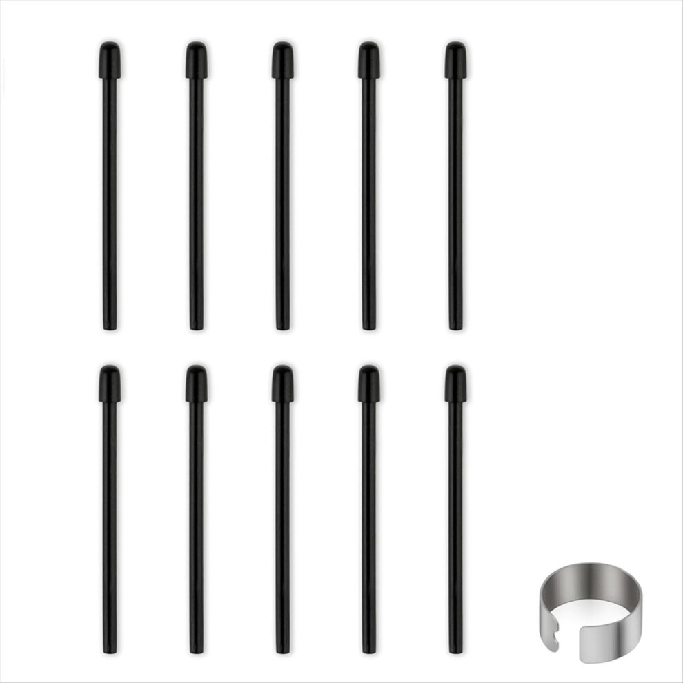 10Pcs Replacement Pen Nibs For Refill Tips Intuos Pro, Imobilestudio Cintiq Pro 4853162220474