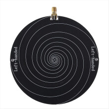 510MHZ-10GHZ Ultra-Wideband Circularly Polarized Antenna RFID High Frequency Equiangular Spiral A