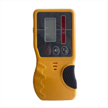 Receiver of Self-Leveling Rotary Laser Level Ourdoor RRotating Detector with Heavy-Duty Clamp Red Light