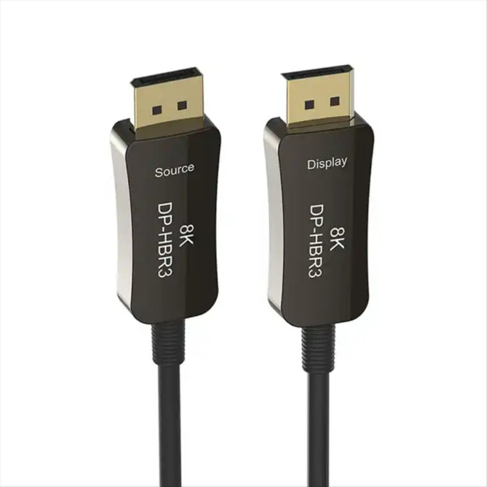 Dp 1.4 Fiber Optic Cable 8K Displayport Hbr3 Dsc 1.2 Hdr10 32.4Gbps 8K@60Hz 4K@144Hz Optical Flexible 10M 4853162220917