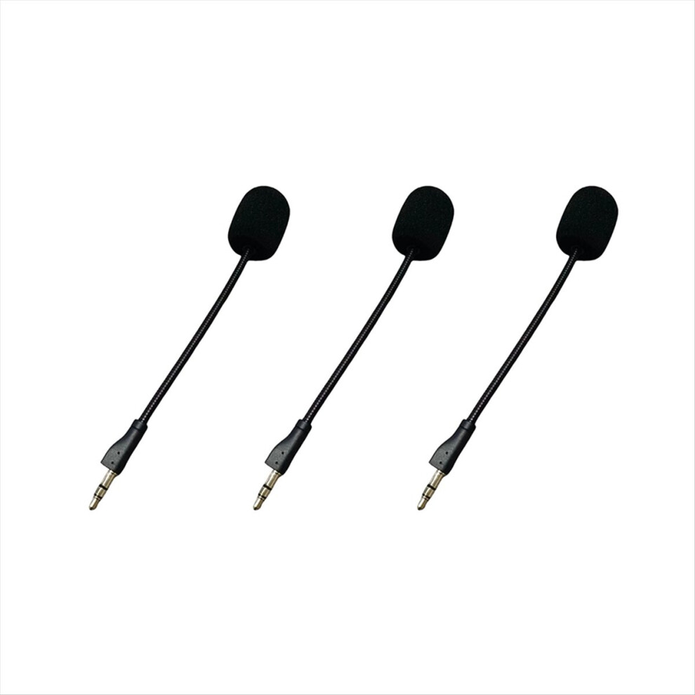 Replacement 3.5Mm Microphone For Pro G X Gaming Headsets E-Sports Game Mic Bendable 3Pcs 4853162219966