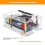 For 4A Case Acrylic Enclosure Transparent Shell with Heatsinks Fan 4