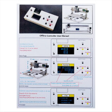 Offline Controller for CNC 3018 Pro 2418 1610 DIY Laser Engraver Cutter Machine 1GB TF Card 3 GRBL