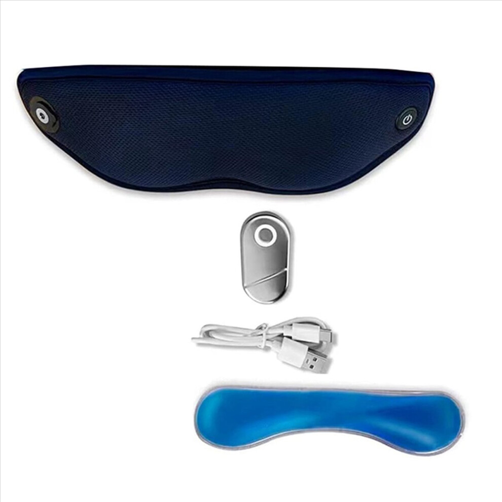Heated Eye Mask With Vibration And Massager Rechargeable Relieves Discomfort Saudism