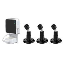 3Pcs for Blink 4th and 3rd Gen ,360 Degree Adjustable Mount with Outlet Wall Mount(Black)