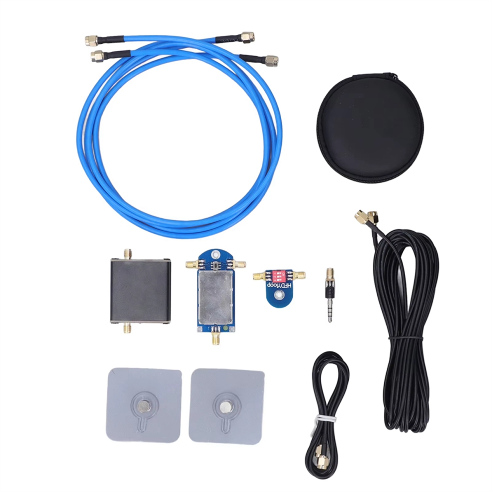 Active Small Magnetic Loop Antenna Wideband 50K-500Mhz Shortwave Radio Hf Am Fm Vhf Uhf Sdr 4853162228760