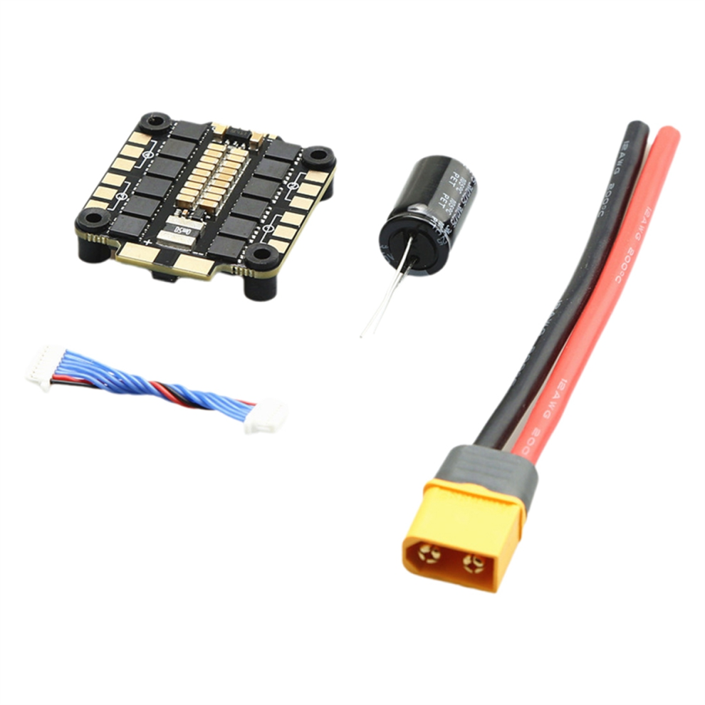 Saudism Bls-60A 4In1 Esc Hv 3-6S Fpv Brushless 30.5X30.5mm Blheli-S For Rc 7Inch-10Inch Freestyle Drones Parts