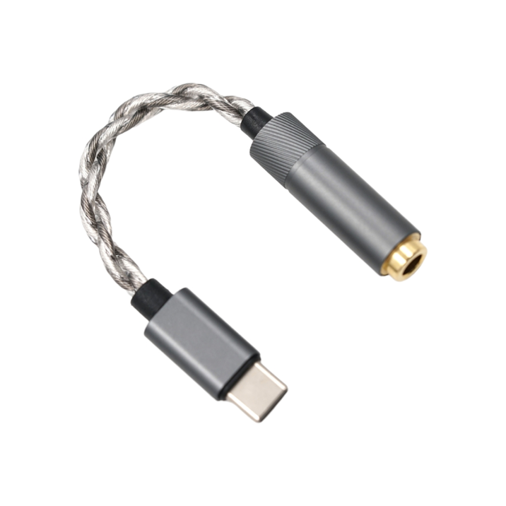 Type C To 4.4Mm Headphone Adapter Cx31993 32Bit 384Khz Audio Decoding Cable Amp 4853162226599