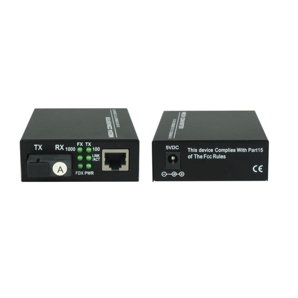 1Pair 10G Sfp+ Fiber To Rj45 Media Converter 10/100/1000M/2.5G/10G Ethernet Transceiver Eu Plug 4853162226759