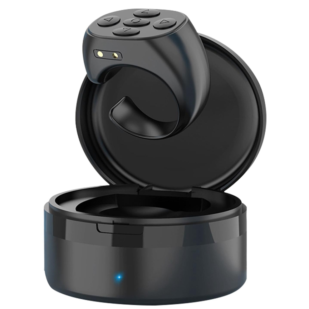 Fingertip Wireless Bluetooth Remote Control, Control,Remote Control App Page Turner For Phone Tablet,B 4853162225554