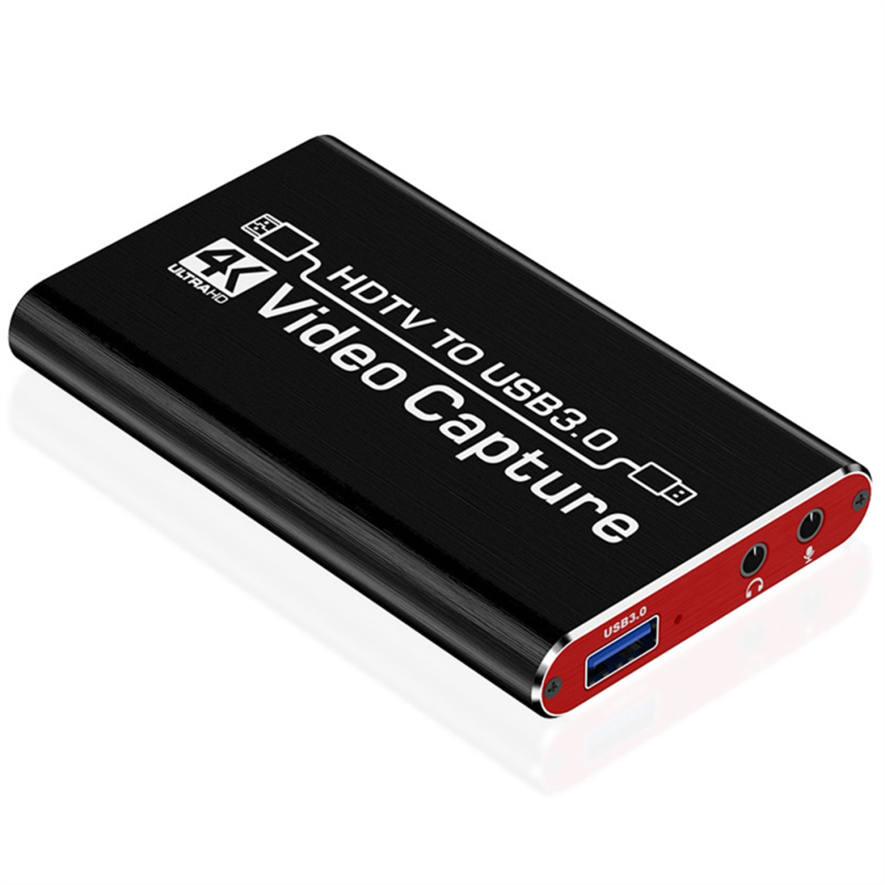 4K 1080P Hd Video Capture Card Hdtv Camera Recording Box Compatible With Usb 3.0 Pc Live Streaming Grabber Recorder 4853162225141