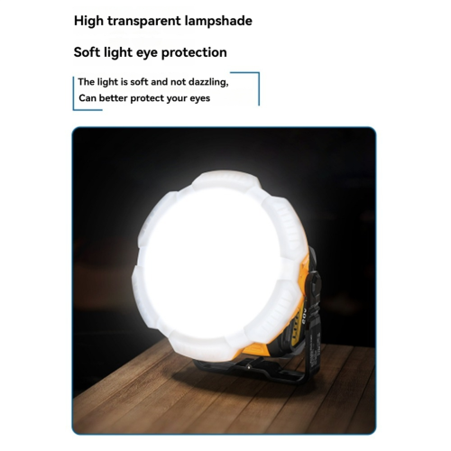 24W 2400LM LED Work Light Portable with Hook for 18V Batteries 2