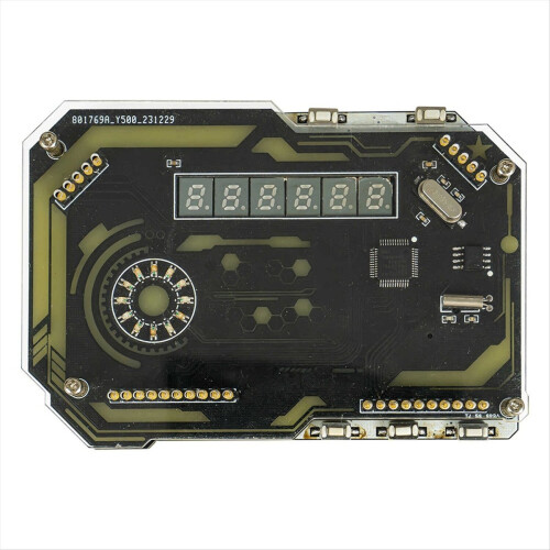 Desktop Digital Clock Electronic DIY Kit Soldering Fabrication Gaming Ornament