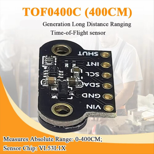 Laser Ranging Sensor Module for STM32 Measure Flight Distance 4M Output TOF0400C 2