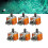 6PCS TMR Electromagnetic Joystick for /X Gamepad 3D Analog Thumb Stick Controller 8