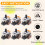 6PCS for TMR Electromagnetic Joystick Gamepad 3D Analog Thumb Stick Controller 10