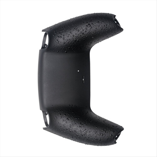 Bottom Back Shell Non-Slip Rear Housing Game Improvement Replacement Parts for Controller Black 2