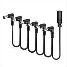 General Guitar Effect Pedals 6 Way Power Daisy Chain Cables Fit for Pedal Adapter Effector Accessories
