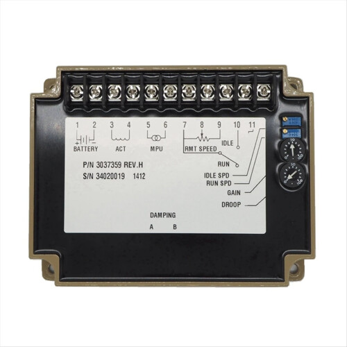 3037359 Generator Speed Control Unit Engine Governor Controller for Genset Parts 1