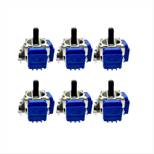 6PCS TMR Electromagnetic Joystick for Gamepad Upgrade 3D Analog Thumbstick Controller