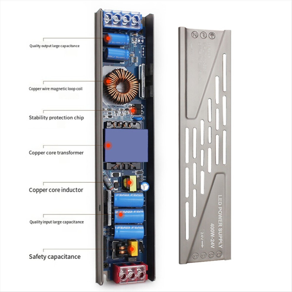 Led Transformer 24 V Volt Driver, Constant Voltage For Strip Bulbs 100W 4853162234112
