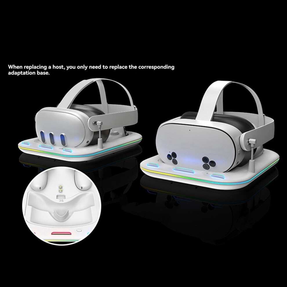 Charging Base For Meta / 3S Magnetic Station Supports Fast With Rgb Lighting Us Plug 4853162234747