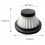 Handheld Vacuum Cleaner Spare Replacement Accessories Small Car Parts Filter Element 100pcs 7