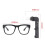 Programmable Smart Glasses T-Glass ESP32-S3 1.1inch AMOLED Screen USB Rechargeable 6