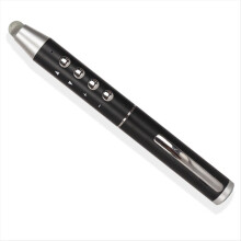 2.4GHz Wireless Presenter Presentation Clicker Page-Turning Pen Electronic Whiteboard for Teaching Black