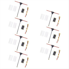 7PCS ELRS Receiver 2.4GHz NANO ExpressLRS CRSF with T-Type Antenna for RC FPV Traversing Drones Parts