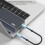 Usb4 Full-Function Wrist Lanyard Line Mobile Phone Ctoc Double-Head Portable Typec Data Cable Grey 9